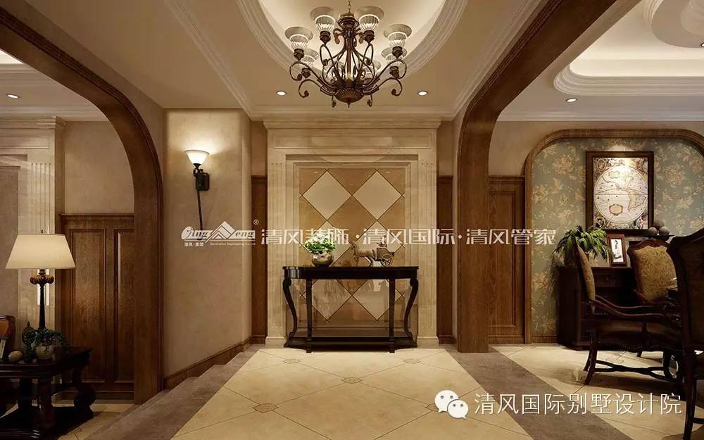 不张扬的美式家装设计,自在随意的华丽贵气 不张扬的美式家装设计,自在随意的华丽贵气