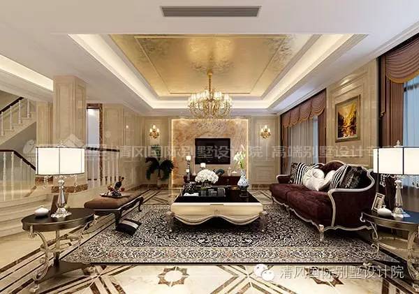 欧式华丽风，与大宅相得益彰的家装设计