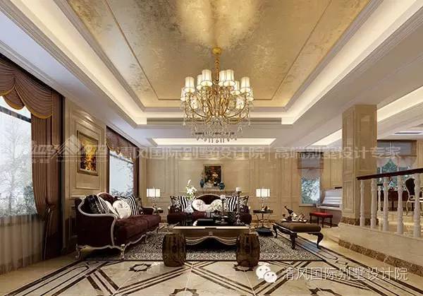 欧式华丽风，与大宅相得益彰的家装设计