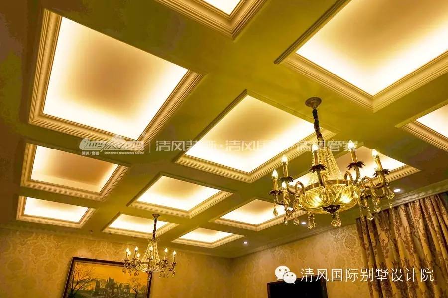 实拍清风装饰，美式古典样板房，体味得体有度的优雅