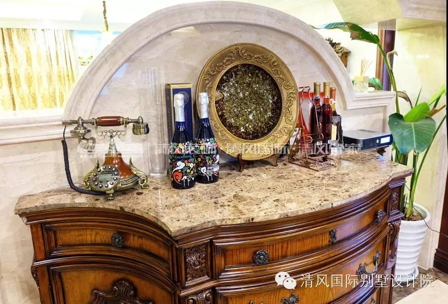 实拍清风装饰，美式古典样板房，体味得体有度的优雅