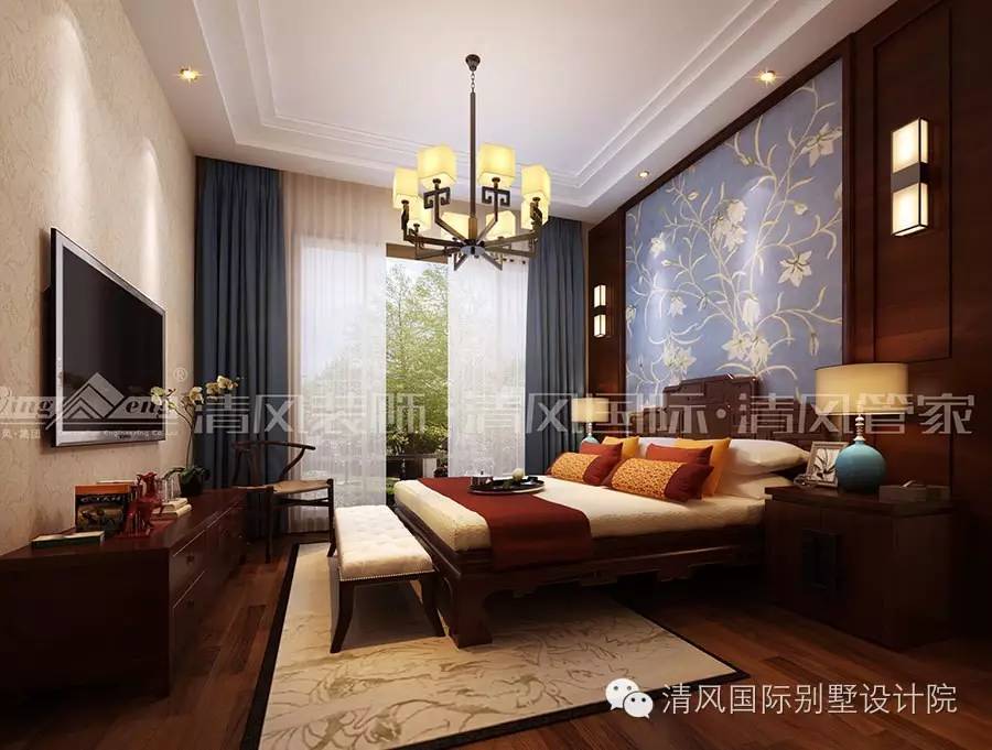 新中式家装设计，在温雅含蓄中，修身养性。