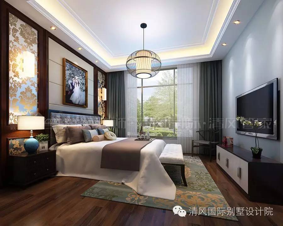 新中式家装设计，在温雅含蓄中，修身养性。