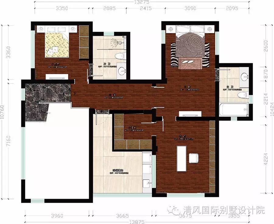 用美式家装强大的包容性，表现生活中的优雅、随性。