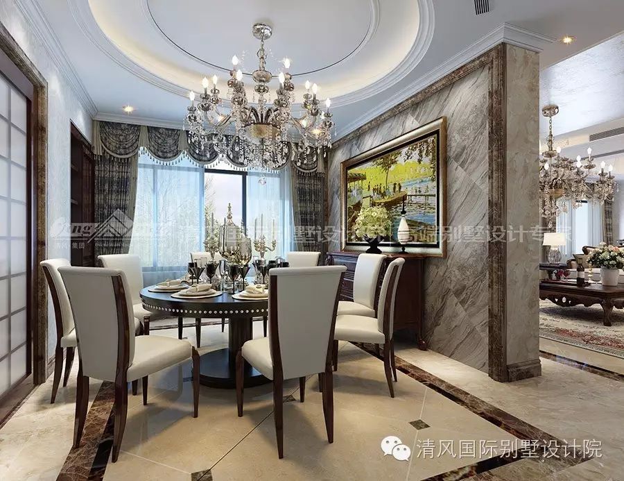 用美式家装强大的包容性，表现生活中的优雅、随性。