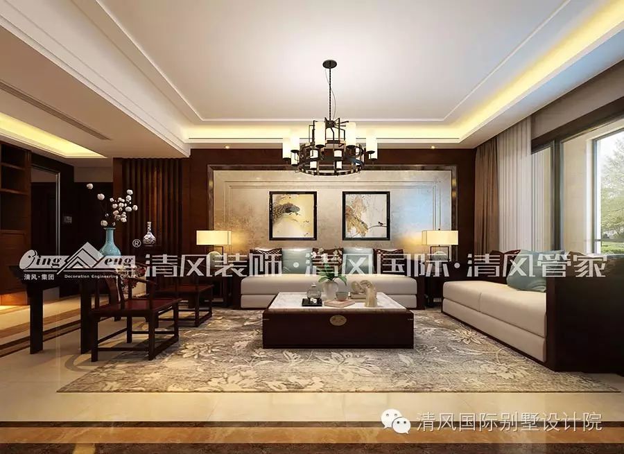 新中式家装，厚重、朴素的中国式贵族风