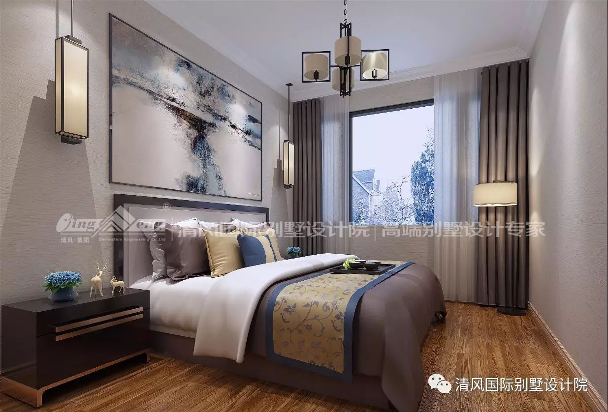 赏·析 | 传统与现代的碰撞，新中式之家的完美演绎。