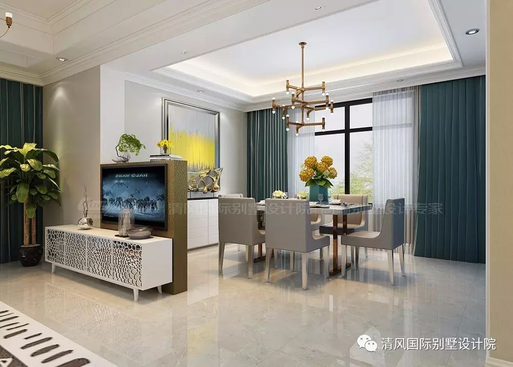 赏·析 | 巧用色彩，让极简北欧风更加明媚。