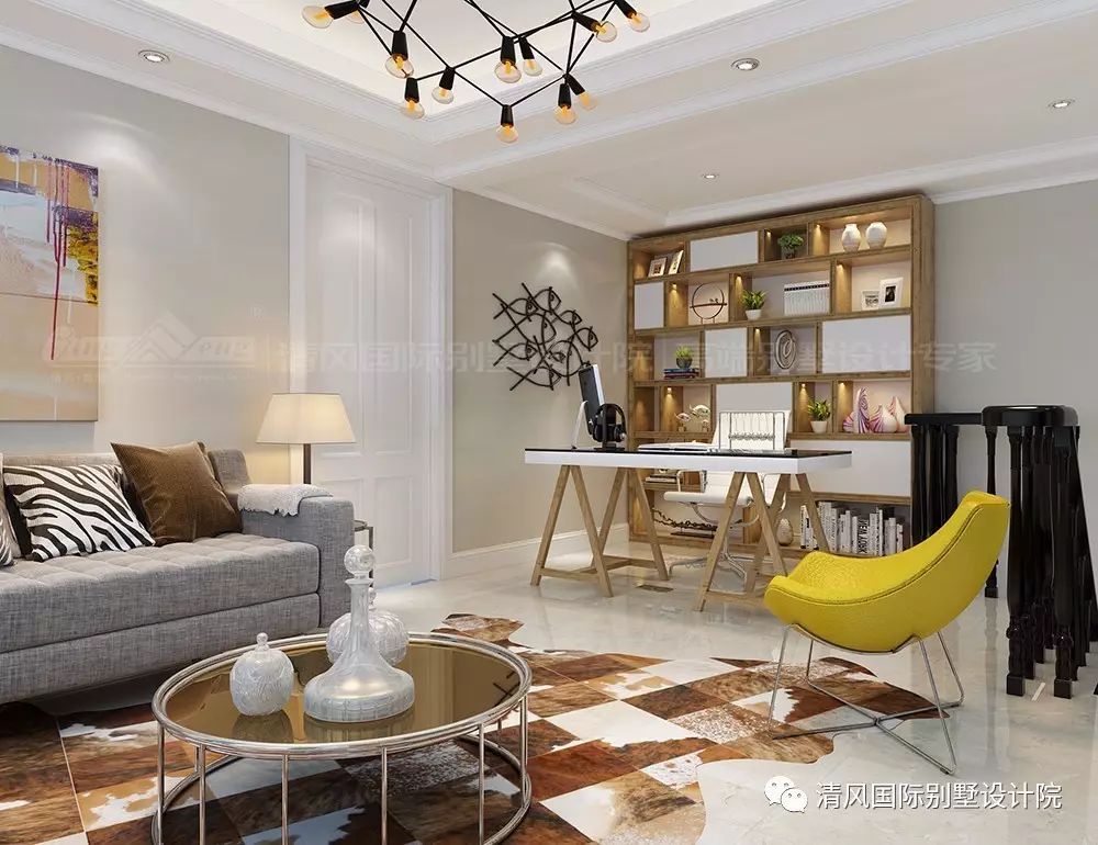 赏·析 | 巧用色彩，让极简北欧风更加明媚。