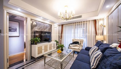 苏州金地名悦装修实景