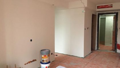 中海龙湾油漆阶段