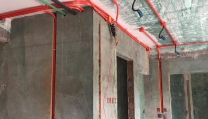 绿地江南华府水电阶段