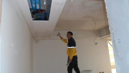 栖霞栖庭油漆阶段