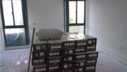 越湖名邸油漆阶段