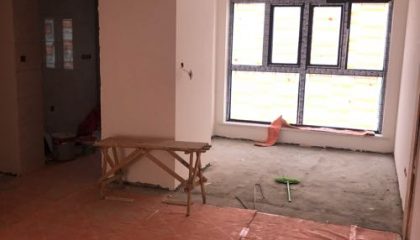 南山柠府油漆阶段