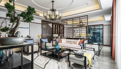 向东岛吕府装修