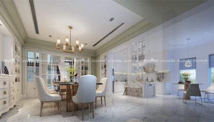 上海大豪山林别墅装修