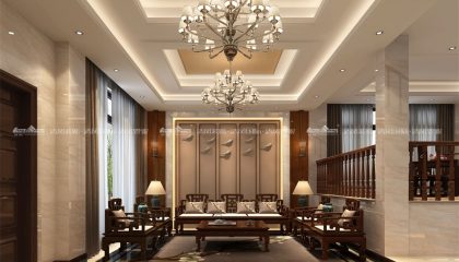 苏州岚山别墅装修