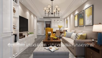 苏州中航樾苑装修