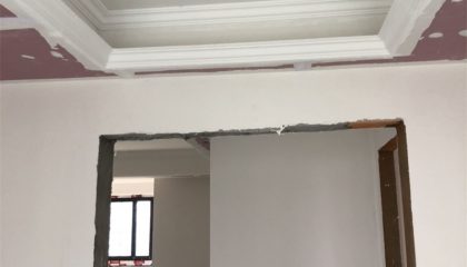 吴江万象府油漆阶段