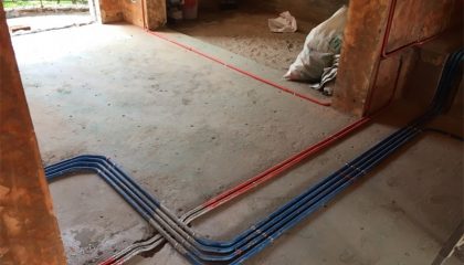 都市花园水电阶段