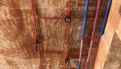 幸福未来花园水电阶段