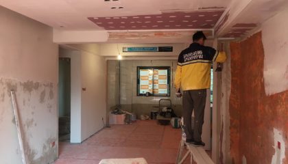 新旅城油漆阶段