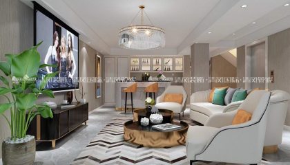 苏州明珠城别墅装修