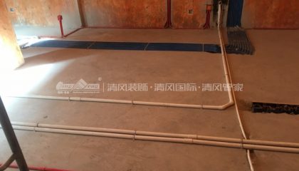 苏州锦溪禾府水电阶段