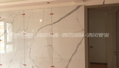 苏州水墨三十度安装阶段