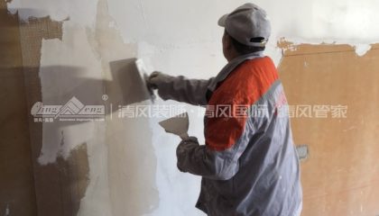 苏州独墅湾油漆阶段