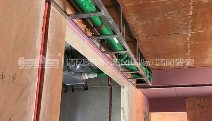 苏州江南华府水电阶段