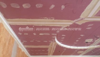 苏州秦馀山庄油漆阶段