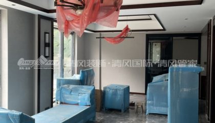 苏州秦馀山庄安装阶段