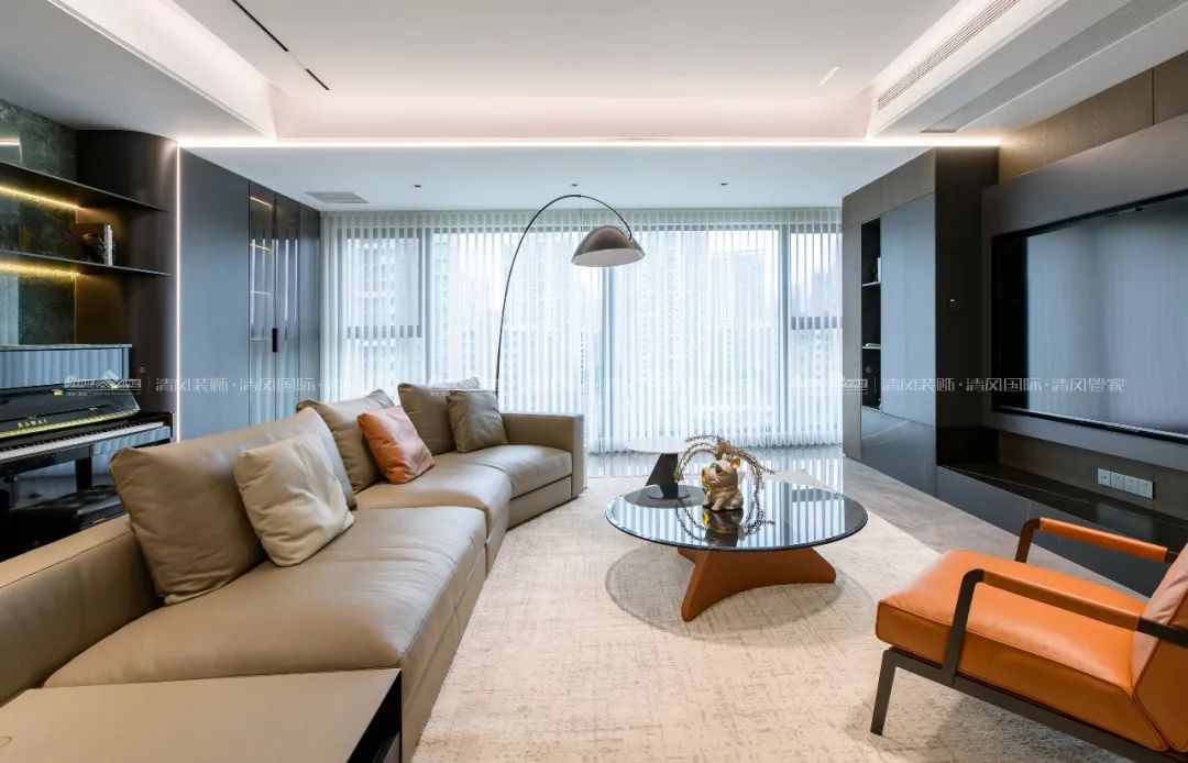 赏·析|198㎡现代轻奢,与精致主义撞个满怀! 赏·析|198㎡现代轻奢,与精致主义撞个满怀!