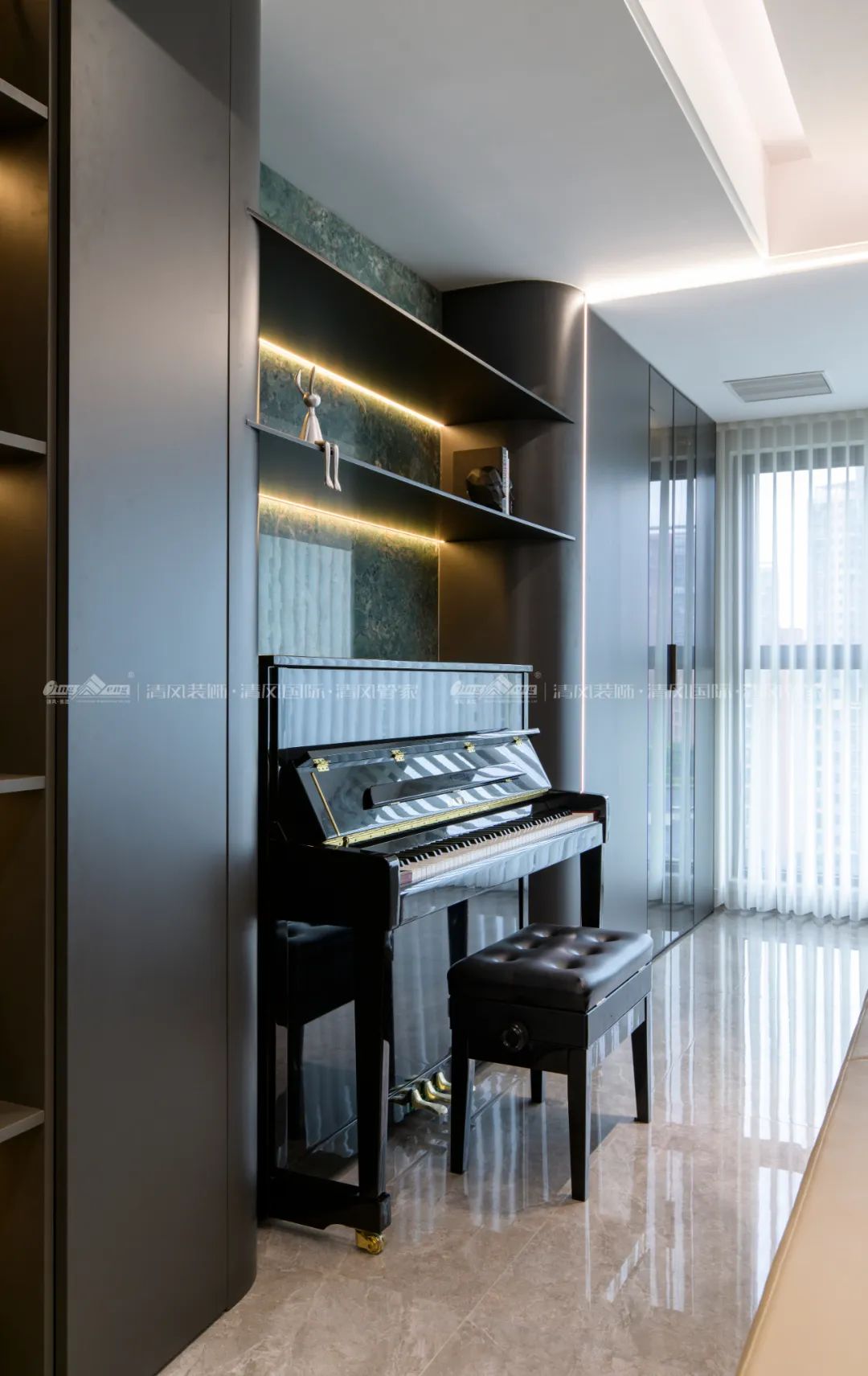 赏·析|198㎡现代轻奢,与精致主义撞个满怀! 赏·析|198㎡现代轻奢,与精致主义撞个满怀!