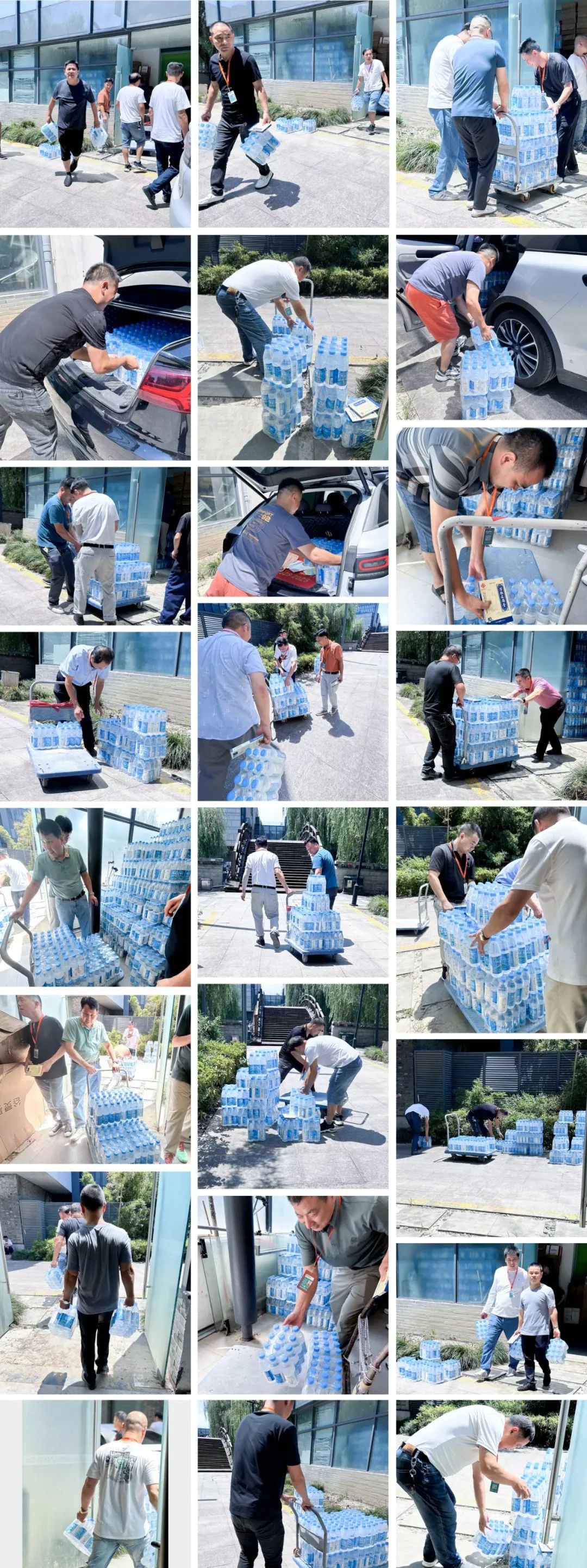 我们·清风 | 清风装饰夏日工地送清凉，感谢匠人！