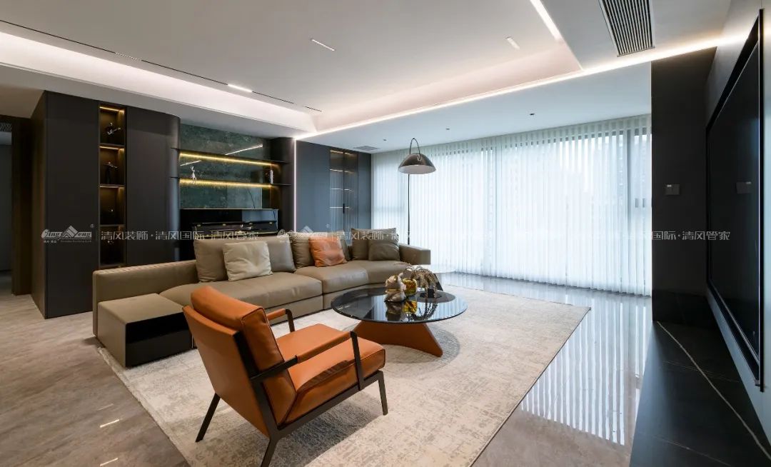 赏·析|198㎡现代轻奢,与精致主义撞个满怀! 赏·析|198㎡现代轻奢,与精致主义撞个满怀!