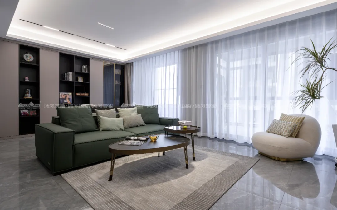 赏·析|198㎡现代轻奢,与精致主义撞个满怀! 赏·析|198㎡现代轻奢,与精致主义撞个满怀!