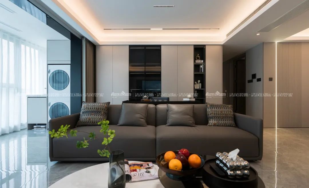 赏·析|140㎡现代简约，温馨舒适感拉满！