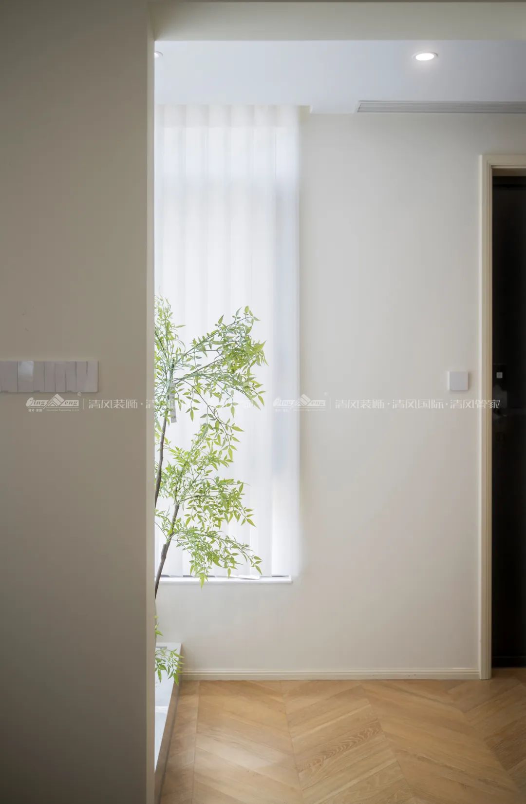 赏·析|300㎡轻法混搭风，时尚温馨感拉满！