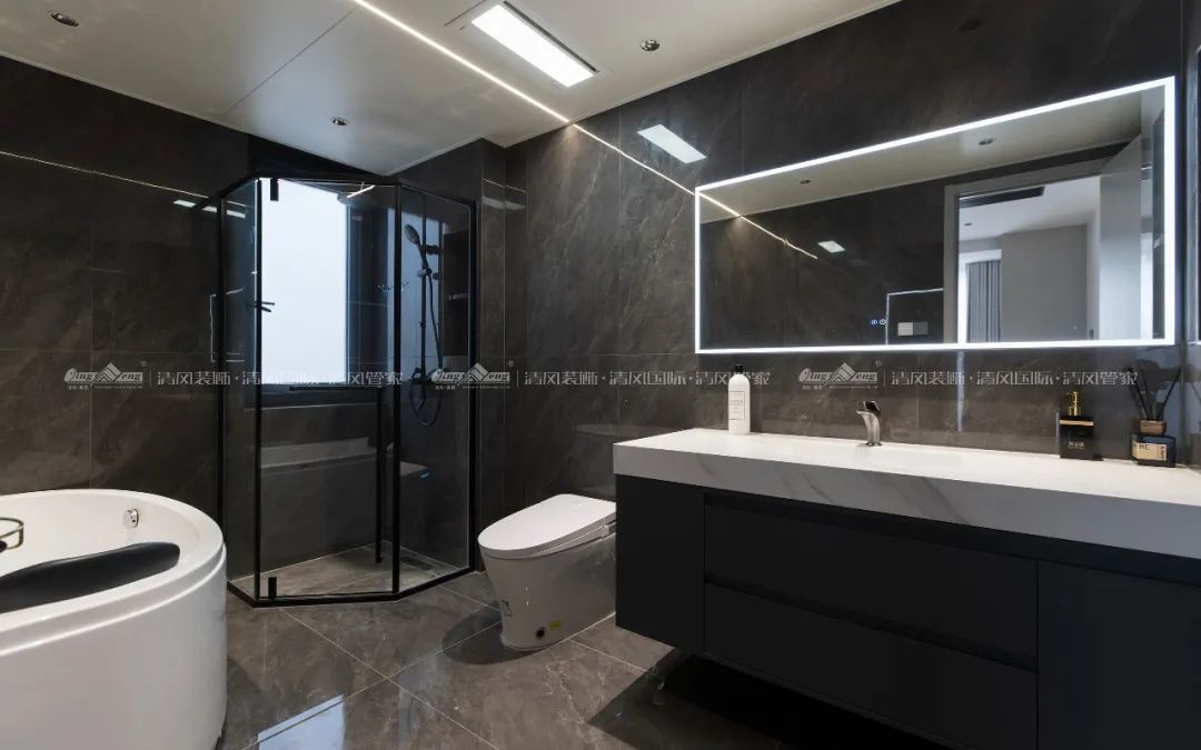 赏·析|396㎡现代简约，自由之邸