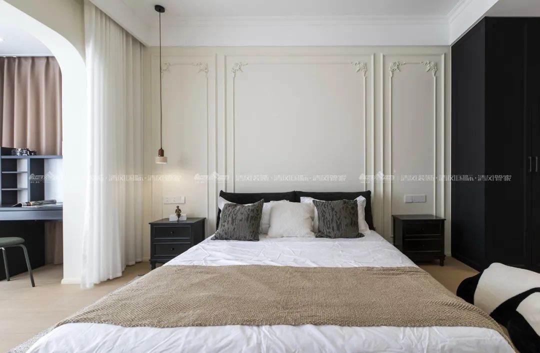 赏·析|300㎡轻法混搭风，时尚温馨感拉满！