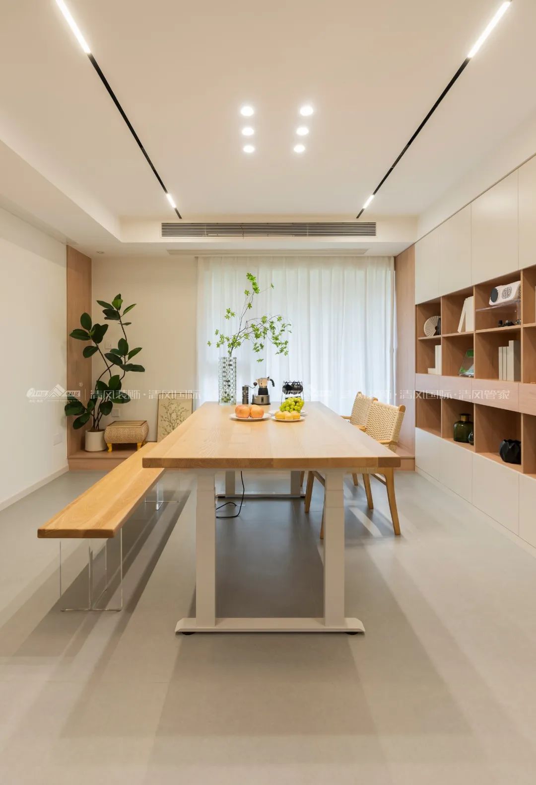 赏·析|120㎡原木奶油风，恬静优雅，温柔可触