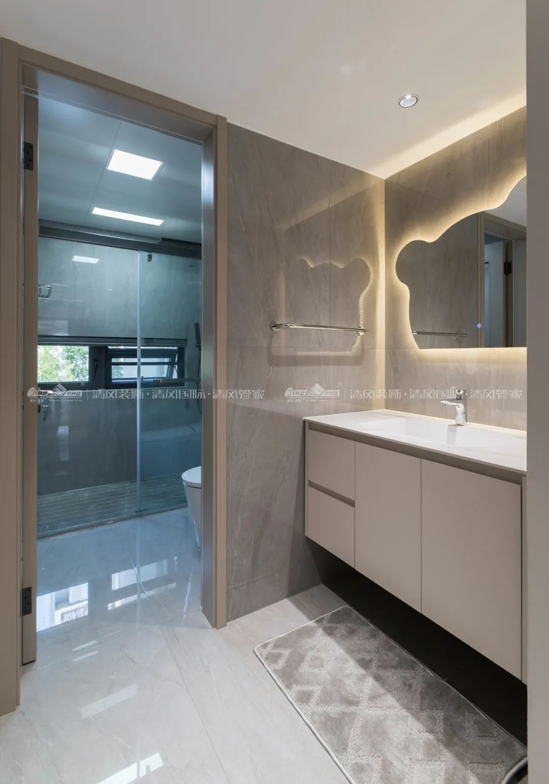 赏·析|180㎡现代简约，探索家的生活轨迹