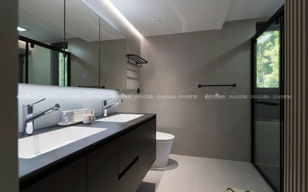 赏·析|180㎡现代简约，探索家的生活轨迹