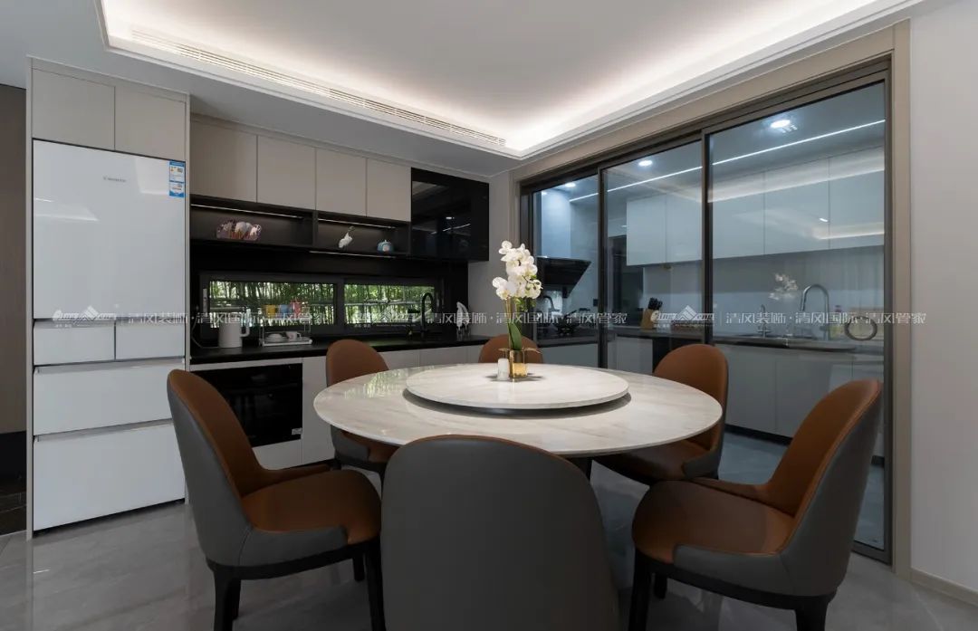 赏·析|180㎡现代简约，探索家的生活轨迹