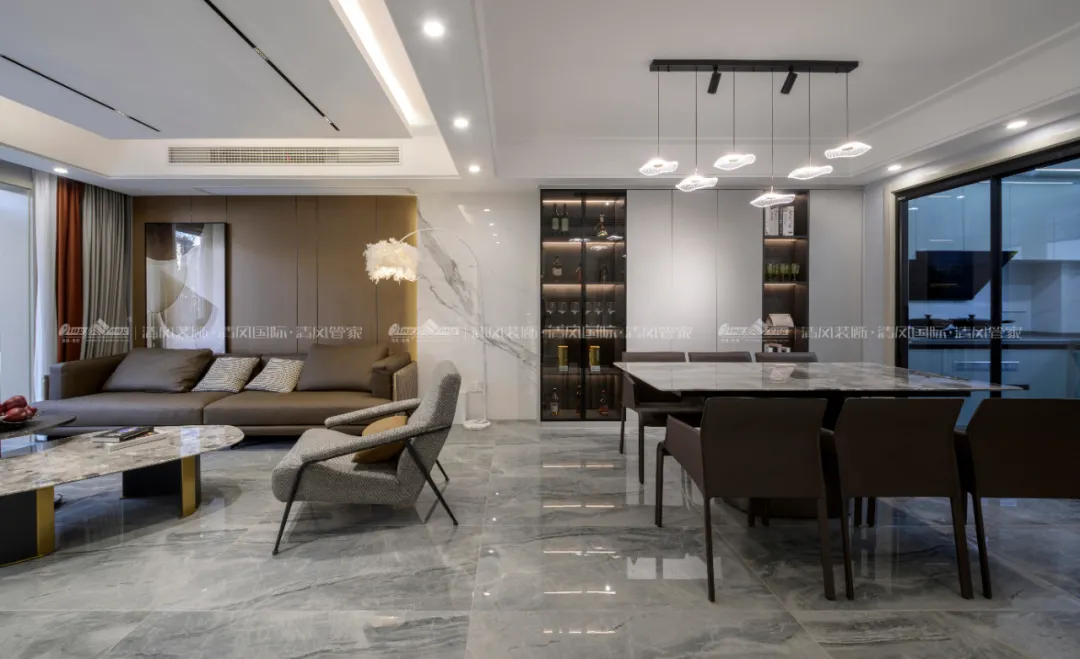 赏·析|236㎡现代简约，归心之居太好住啦！