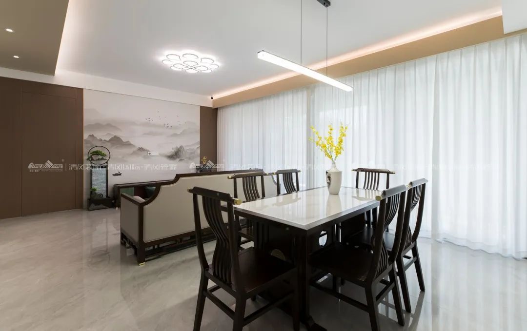 赏·析|145㎡新中式，悠然自得尽在掌握