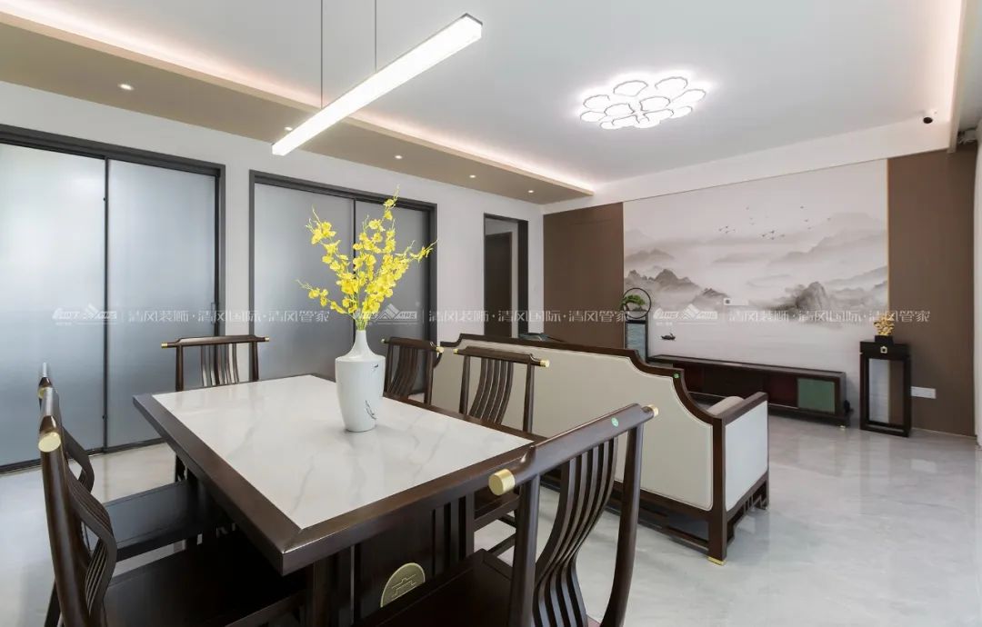 赏·析|145㎡新中式，悠然自得尽在掌握